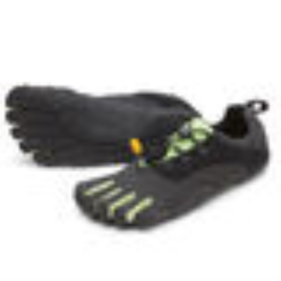 Vibram V-run Retro Erkek Siyah-yeşil